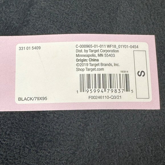 2 Piece Wild Fable Women's Small Black Crop Sweater And Blue Ribbed T-Shirt - Picture 4 of 16